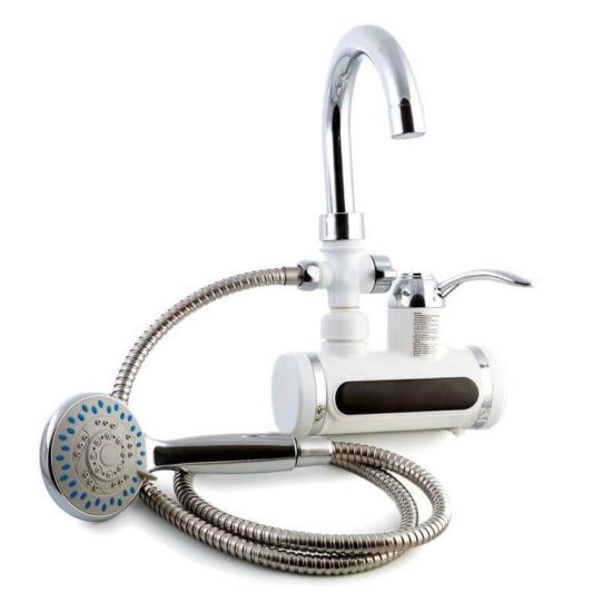 Electric faucet (instant hot water) Freddo SN0045, 3000W, 60 degrees, anti-limescale shower head