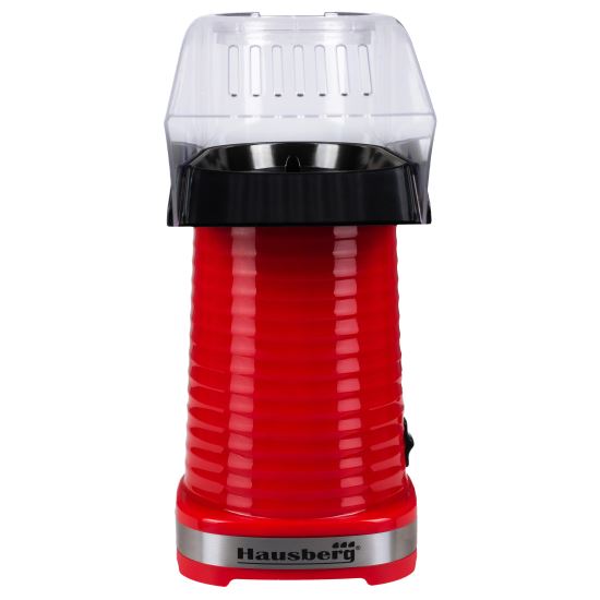 Hausberg HB-900RS Popcornmaschine, 1200 W, Rot
