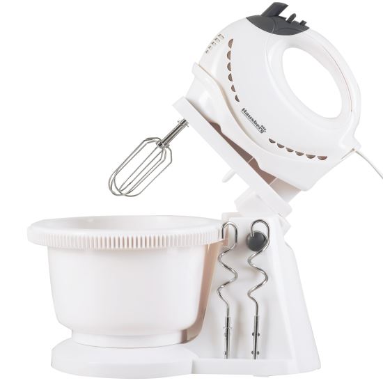 Mixeur avec bol rotatif Hausberg HB-3519AB, 5 vitesses + turbo, capacité 2 L, puissance 250 W, blanc