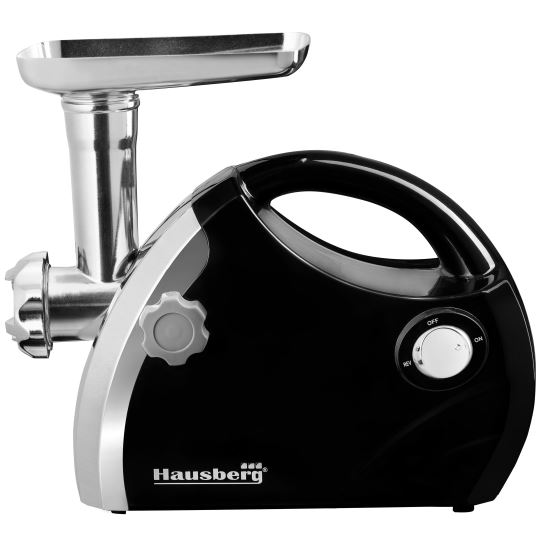 Hausberg HB-3430N Elektrische Küchenmaschine, 1800 W, Schwarz