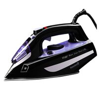 Bügeleisen HAUSBERG HB-7842MV, 2300W, 300ml Wassertank, 18g/min Dampf, Keramiksohle, selbstreinigend, Spray, Lila 