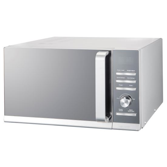 Mikrowelle Hausberg HB-8009, 25 l, 1400 W, Digital, Silber