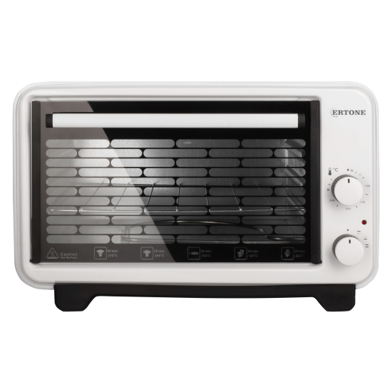 Piekarnik elektryczny Ertone MN9135AB, 36L, 1420W, Regulowana wysokość, 2 blachy, Biały