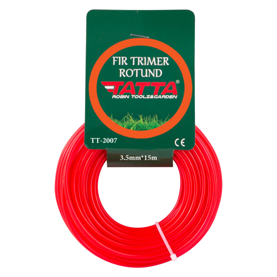 Quadratischer Nylonfaden für den Trimmer TATTA TT-2007, Dicke 3,5 mm, Länge 15 m