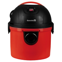 Hausberg HB-2095RZ Multifunktionsstaubsauger, Nass- und Trockensaugen, 1000 W, großes Fassungsvermögen 15 L, HEPA-Filter, Rot-Schwarz