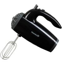 Hausberg HB-4119NG Handmixer, 5 Geschwindigkeiten, 300 W Leistung, Kupfermotor, Schwarz