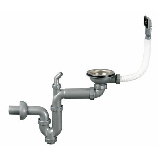 Sanitec Q90 SN-046 Spülbecken-Ablaufsystem, Überlaufanschluss