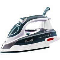 Hausberg HB-7809VR Bügeleisen, Ultra Slide, Keramiksohle, 2300W, 390ml, Weiß/Dunkelgrün