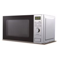 Mikrowelle Hausberg HB-8004, 1200W, 6 Leistungsstufen, 20L, digitale Steuerung, Silber