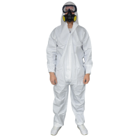 Schutzoverall 2XL Tatta TT-H190, Länge 190 cm, staubabweisend, wasserdicht