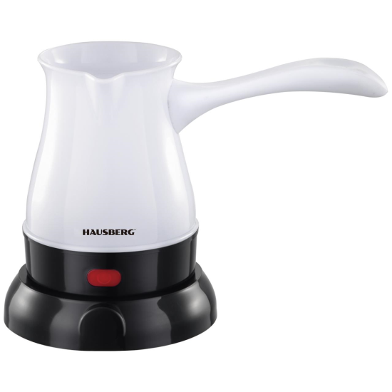 Electric coffee pot Hausberg HB-3810AB, Power 600W, Capacity 500 ml, White
